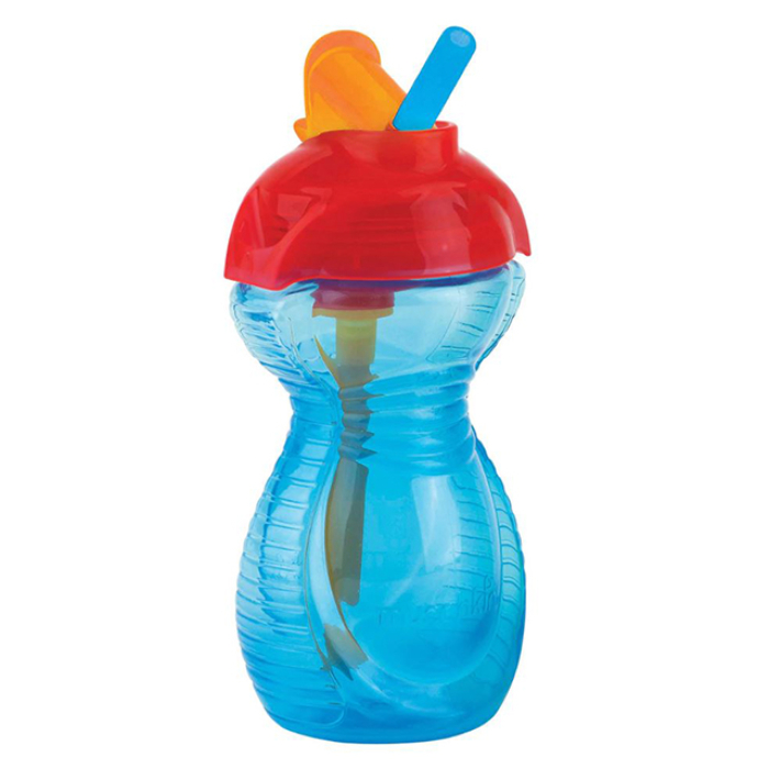  Klickpick Home Vasos para niños con popote integrado, juego de  8 vasos para niños pequeños con pajitas de 10 onzas, aptos para  lavavajillas, sin BPA, vasos para niños y niños pequeños 