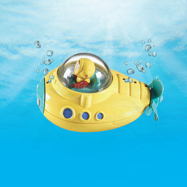 Submarino (juguete/jarra para baño) – Casa de Fieras
