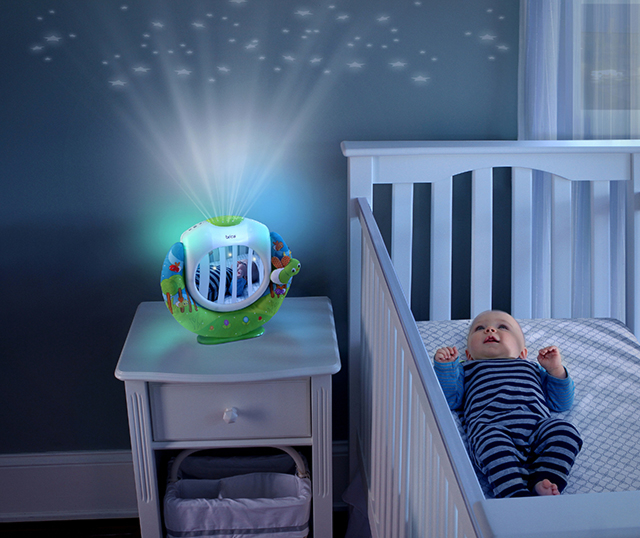 Enamora la imaginación de tu bebé con proyectores nocturnos
